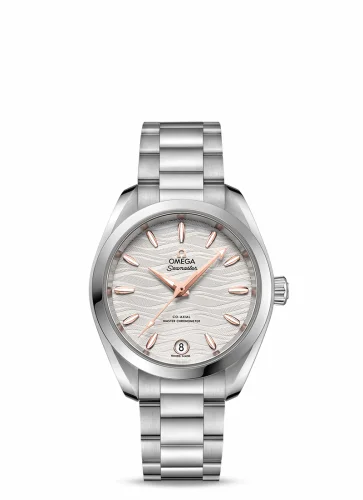 Omega Seamaster Aqua Terra 150M Master Chronometer 34 Stainless Steel / Silver-Waves / Bracelet 220.10.34.20.02.001 (22010342002001)